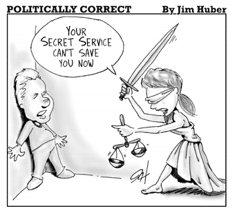 Politically Correct" Cartoons - July 22, 1998 - on Secret Service ...